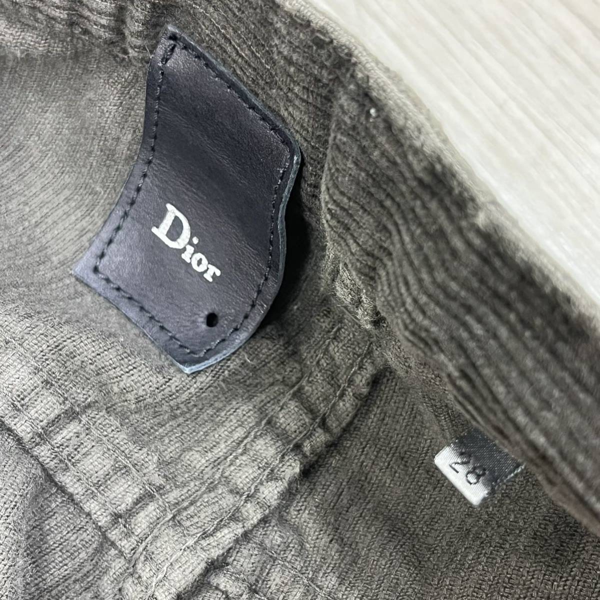 DIOR HOMME ディオールオム 05AW エディ期 ボタンフライ DIOR HOMME ディオールオム 05AW エディ期 ボタンフライ