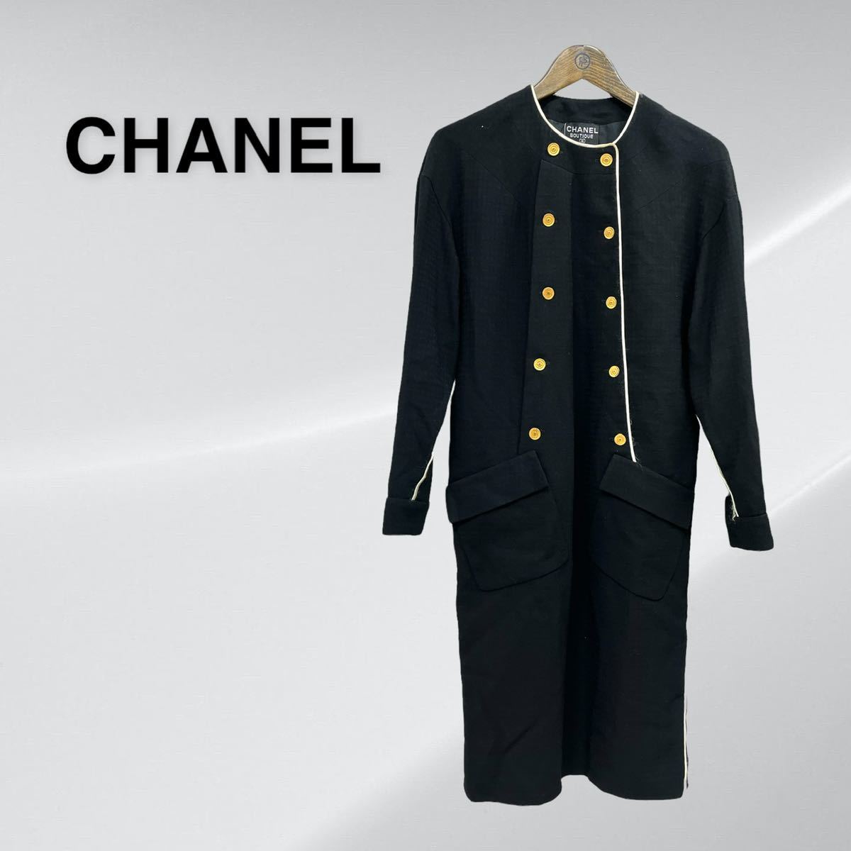 高級 CHANEL シャネル Vintage ヴィンテージ オールド 手書きタグ