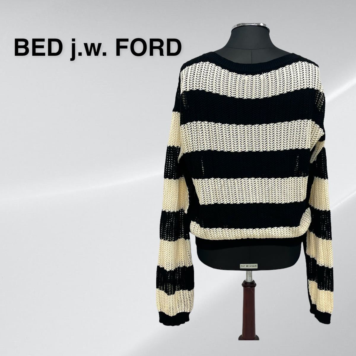 定価44 000円 BED J W FORD ベッドフォード 20SS Mesh Sweater 定価44 000円 BED J W FORD ベッドフォード 20SS Mesh Sweater