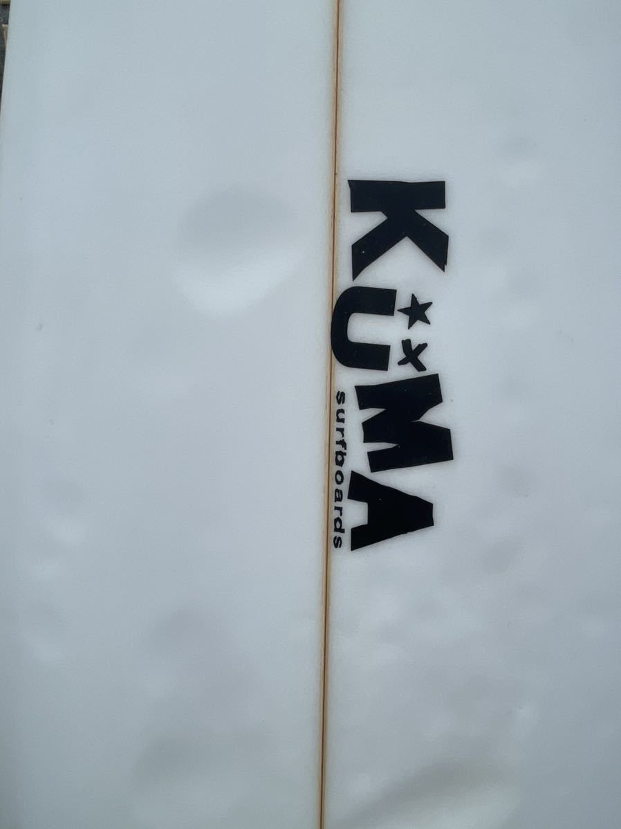 グッドコンディション中古！激安！KUMA SURFBOARD MODEL FIVE PU 5’9” 24.92L PU FUTURE _画像4