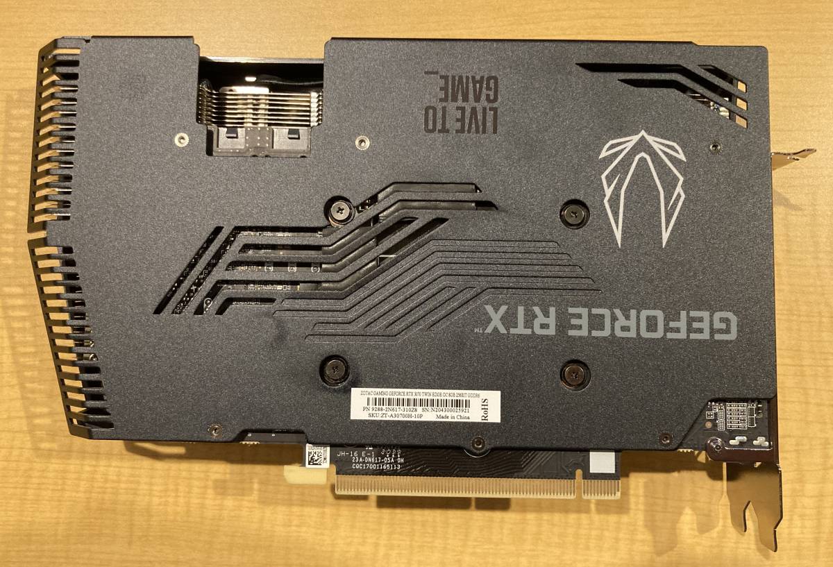 訳アリ】ZOTAC GAMING GeForce RTX 3070 Twin Edge OC / ZT-A30700H