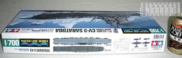 ◇2 タミヤ 1/700【アメリカ海軍航空母艦 CVー3 サラトガ】_画像2