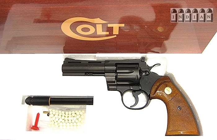 ○即決 タナカ【COLT パイソンRモデル 4インチ HW】新品 www