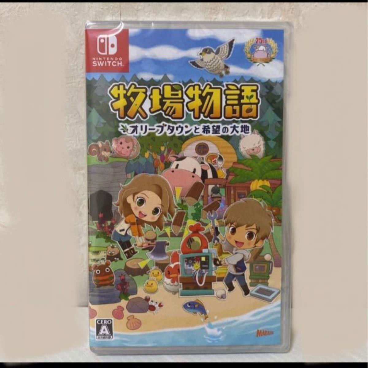 Nintendo switchソフト　牧場物語　オリーブタウンと希望の大地