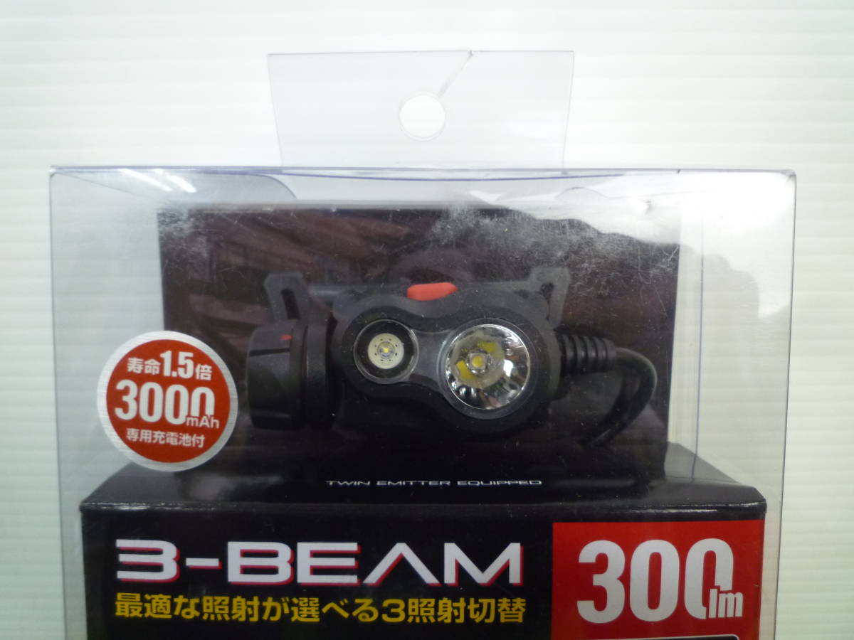 未使用品【 タジマ / Tajima 】 LE-E301-BK ペタ LEDヘッドライト 2249_画像3