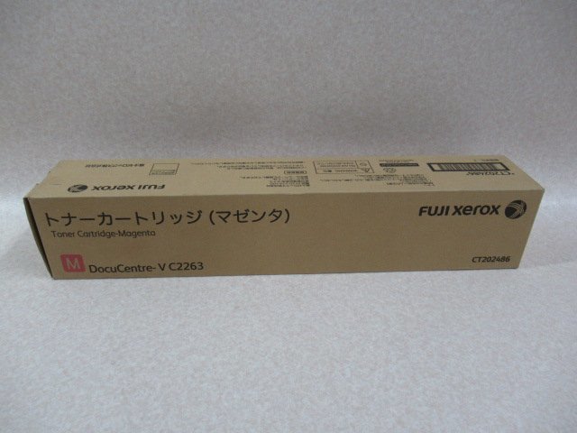 DT 520) Неиспользованный продукт FUJI XEROX CT202486 Fuji Xerox Картридж с тонером Пурпурный 19 лет Подлинный тонер