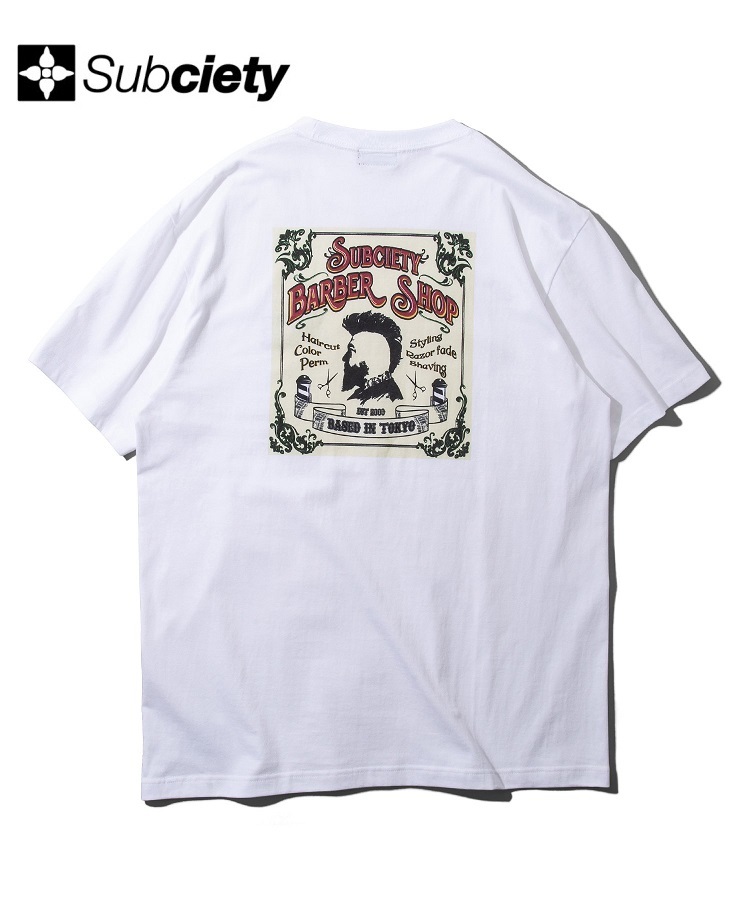 うのにもお得な ☆新着【Subciety】“BARBER S/S 人気アイテム M