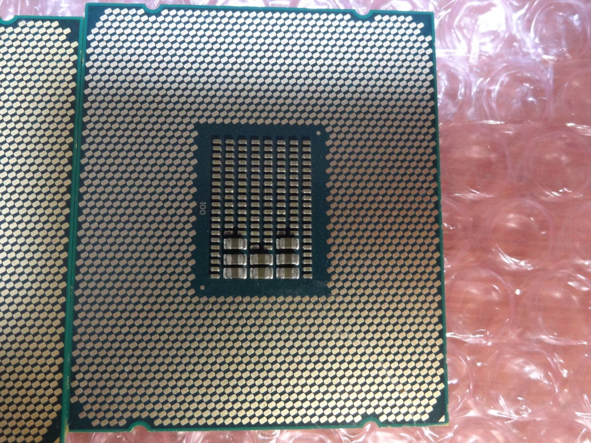 BIOS確認済 Intel Xeon E5-2603 V4 2.70GHz 2個セット SR2P0 FCLGA2011-3 _画像6