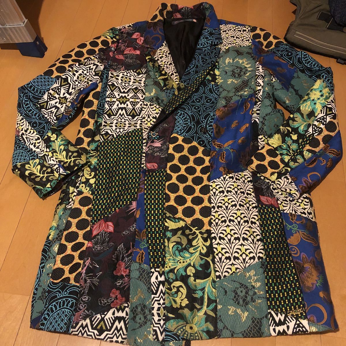desigual 着物柄 ジャケット www.oneidanationgamingcommission.com
