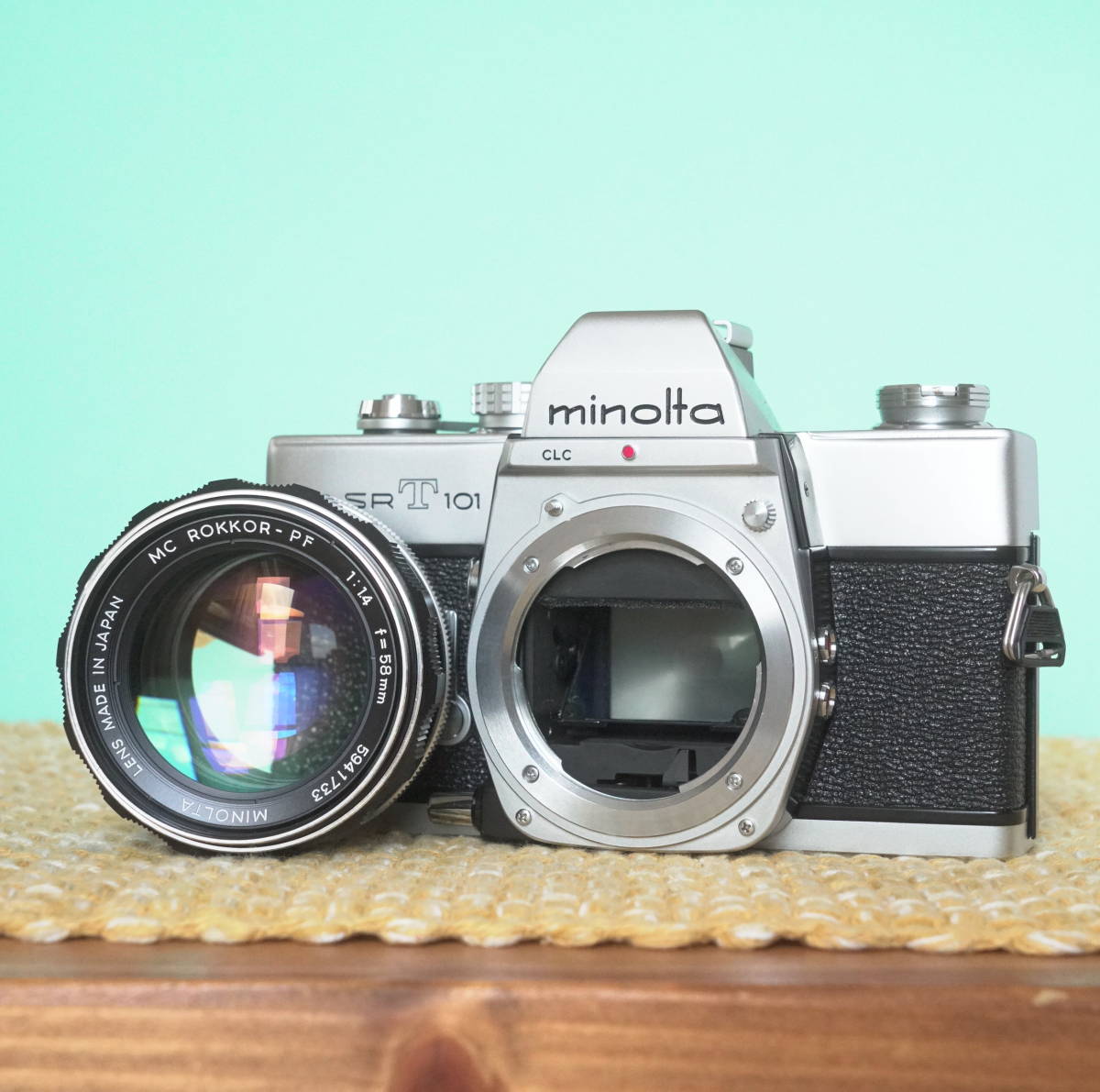 完動品◎ミノルタSRT101 × 58mm f1.4 フィルムカメラ #346 | dsmont.com
