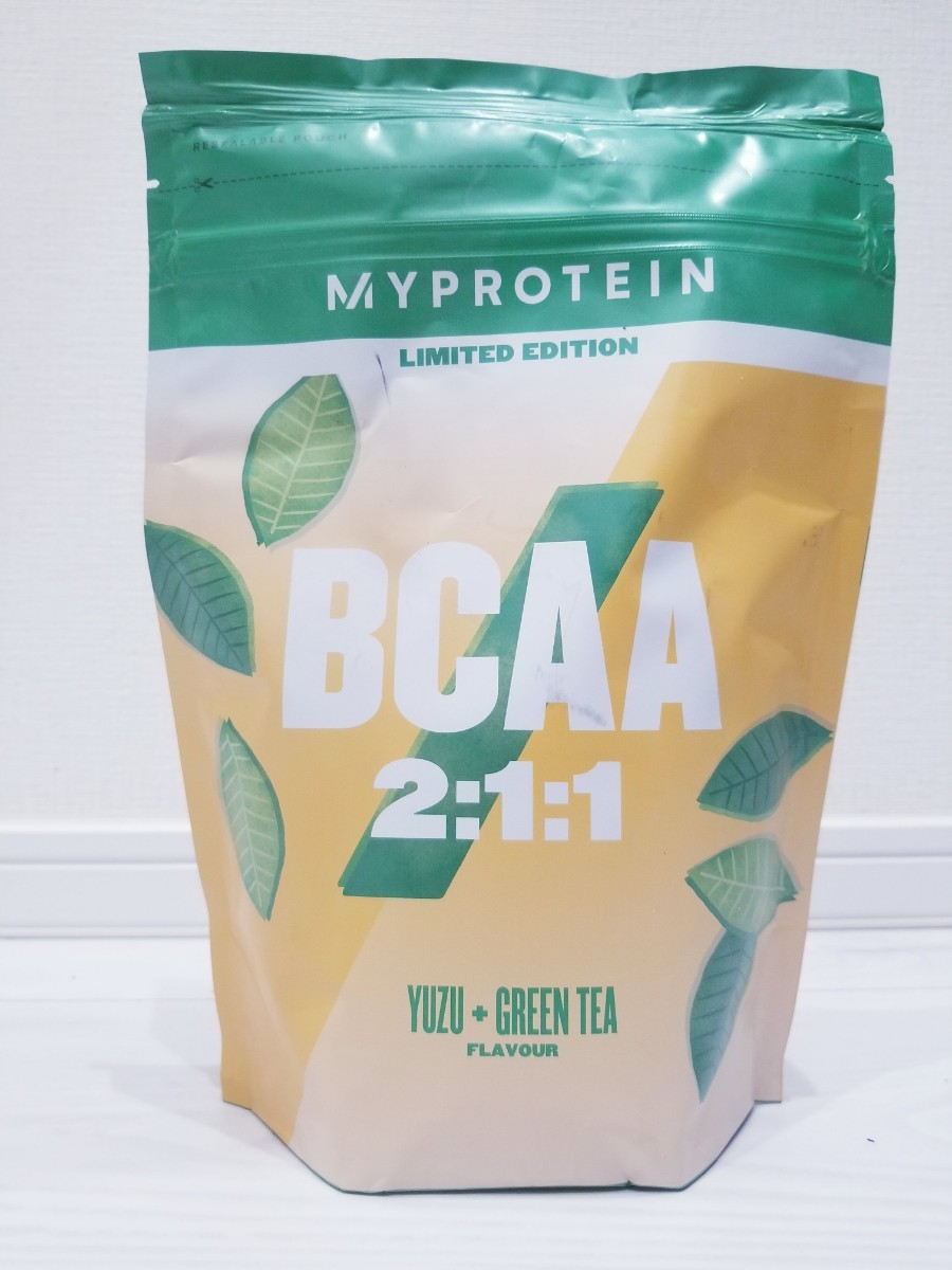 在庫一掃】 マイプロテイン BCAA ゆずグリーンティー 500g impressio.de