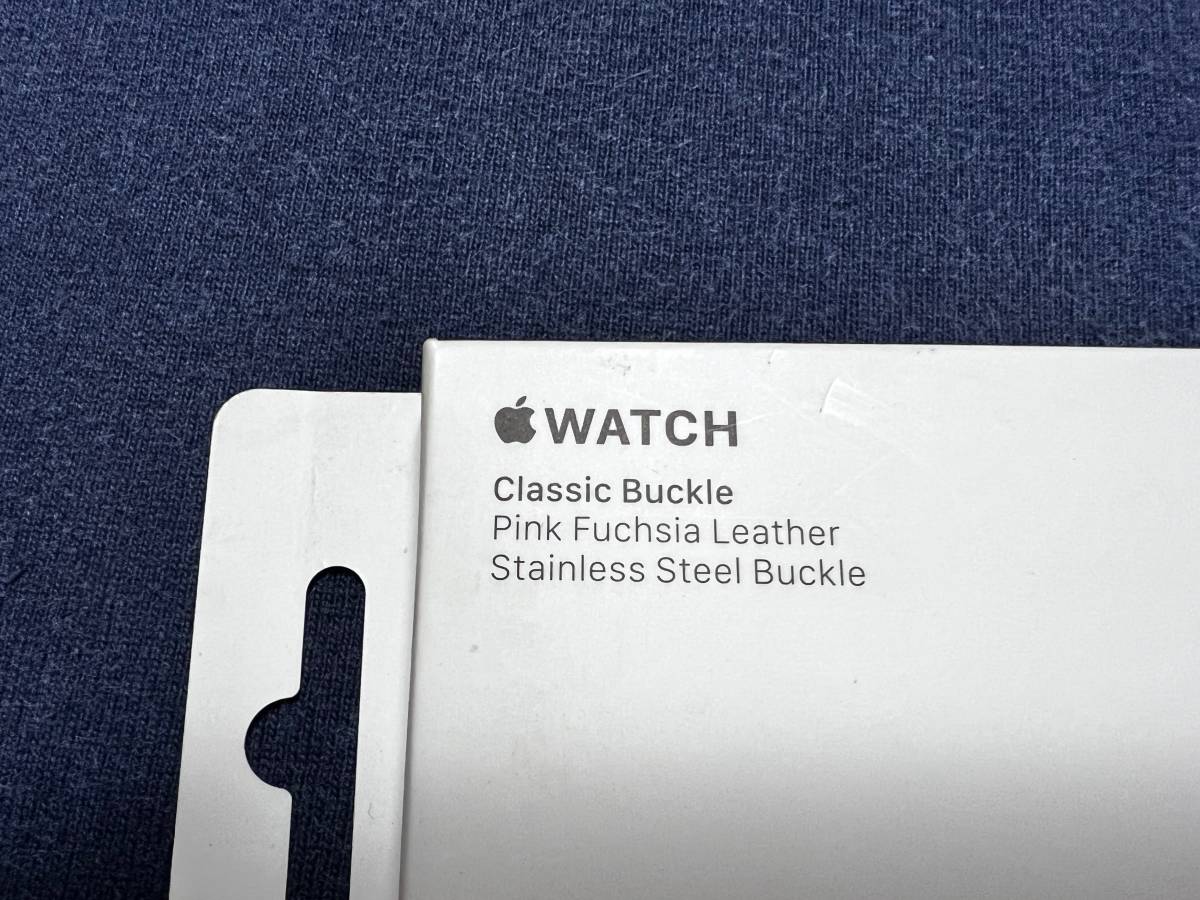 Apple Watch クラシックバックル　pink Fuchsia 42mm 新品_画像2