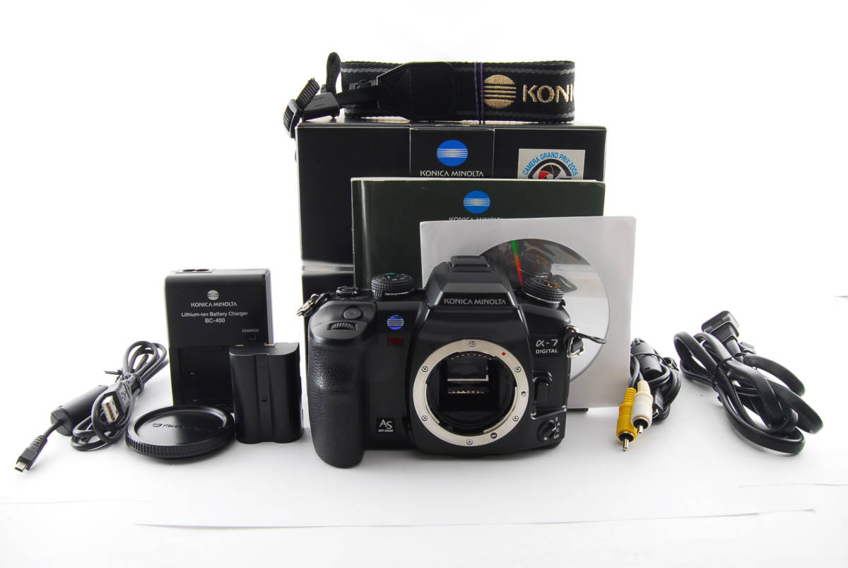 今季も再入荷 コニカミノルタα-7 digital 付属品多数 i9tmg.com.br