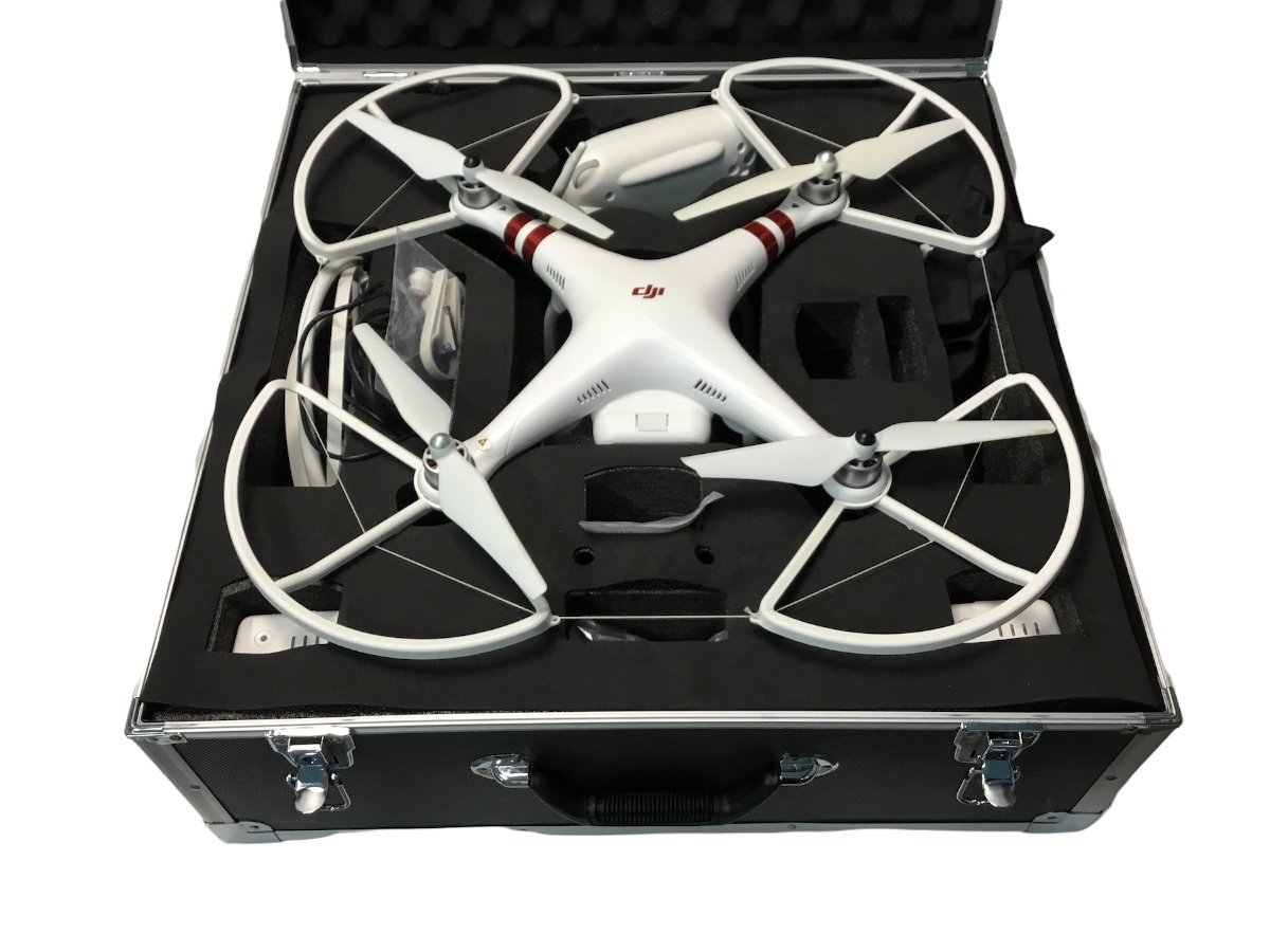 ☆DJI PHANTOM3 スタンダード ドローン 純正バッテリー ハードケース付