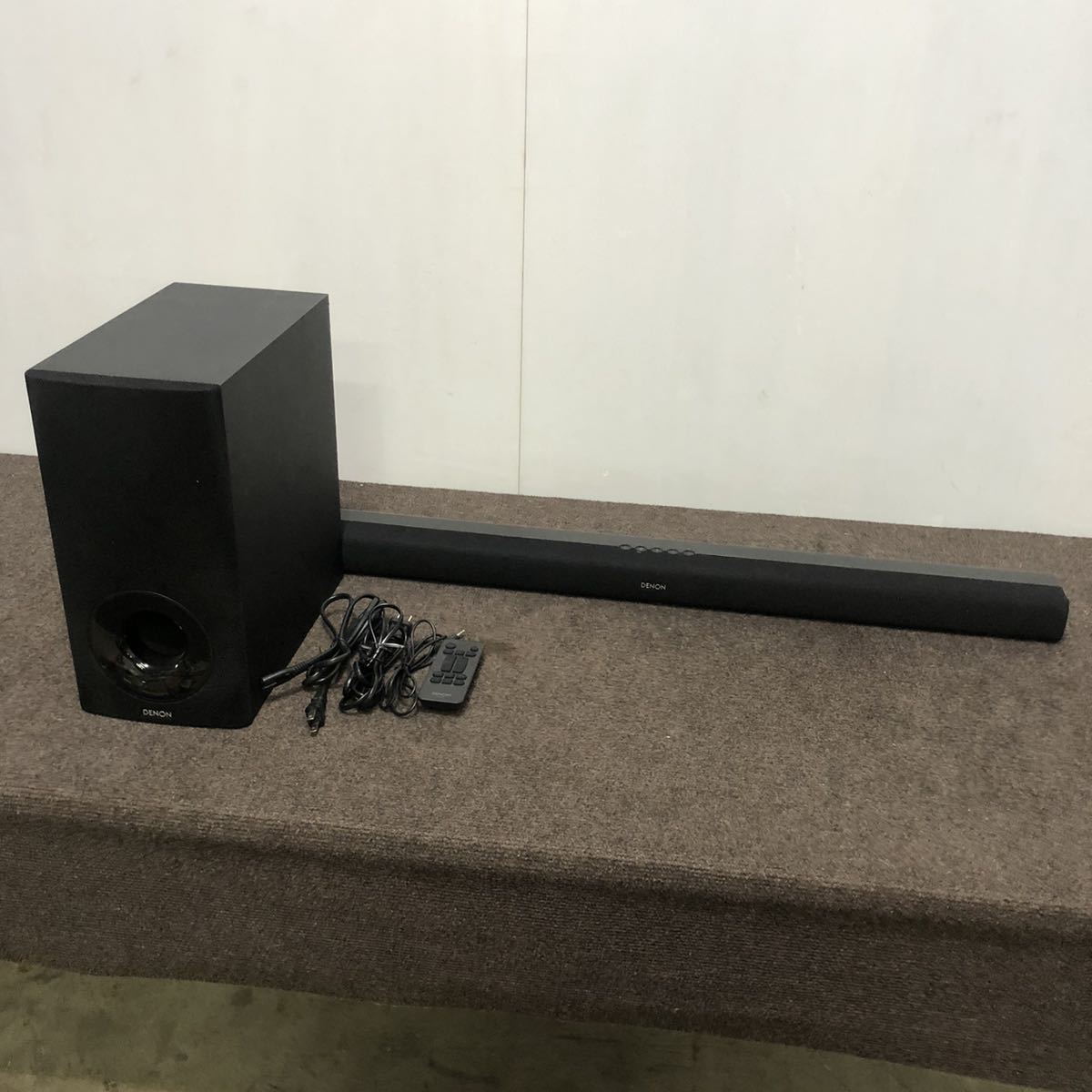 DJ011)DENON/デノン 2chサウンドバー& ワイヤレス・サブウーハー 2.1ch