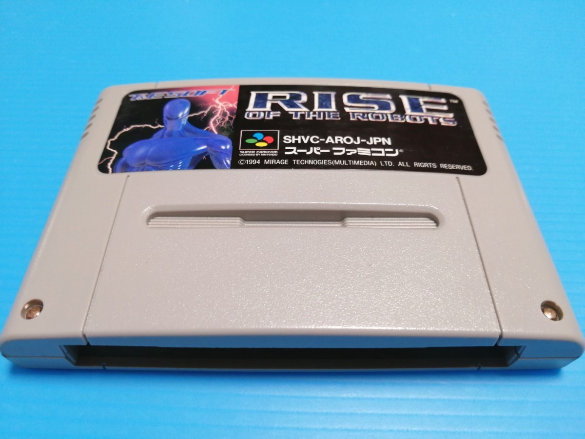 SFC スーパーファミコンソフト 紫炎 シエン ザ ブレード チェイサー + ライズ オブ ザ ロボット