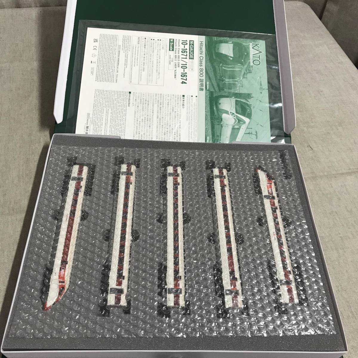11816円 上品な KATO Nゲージ 英国鉄道Class800 2 LNER AZUMA 5両セット 10-1674 鉄道模型 電車 赤 11816円 上品な KATO Nゲージ 英国鉄道Class800 2 LNER AZUMA 5両セット 10-1674 鉄道模型 電車 赤