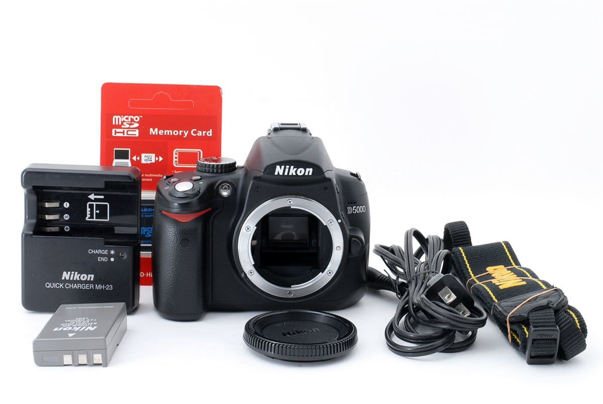動作美品】Nikon D5000 ボディ おまけ付き ccorca.org