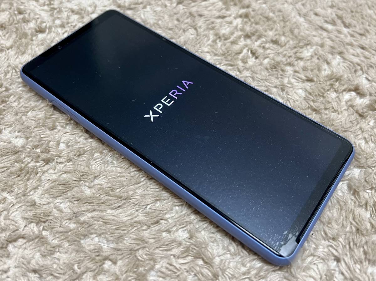 新品未使用】 SONY Xperia 10 III 128GB/6GB ブルー SIMフリー 利用