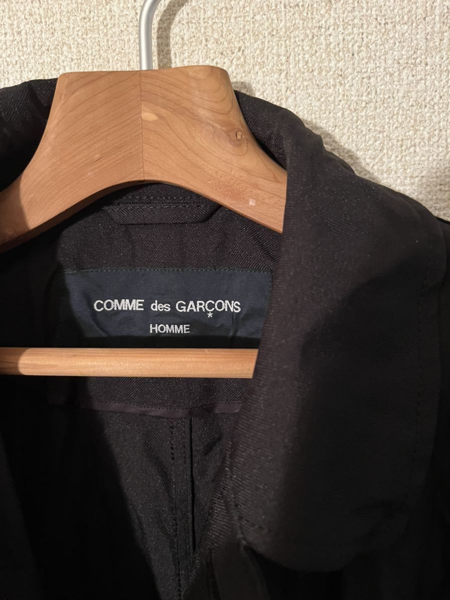 comme des garcons homme コムデギャルソンオムシワ加工ステンカラー