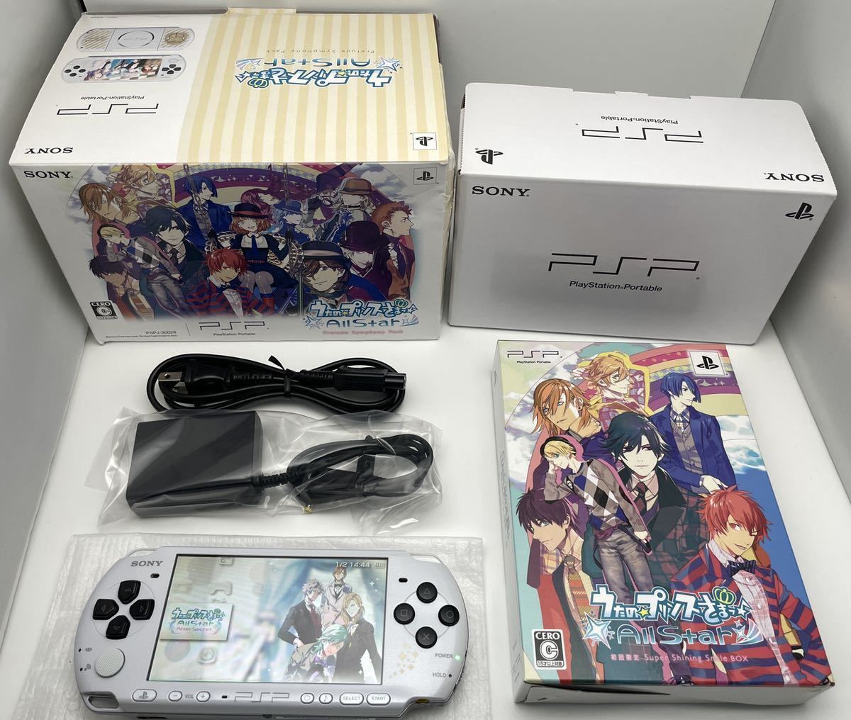 希少 動作良好 1部訳あり】PSP 本体 うたの プリンスさまっ All Star