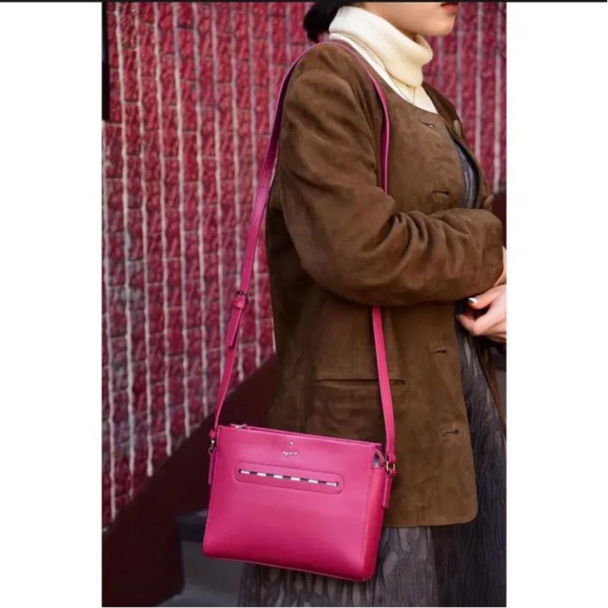 即日発送極美品アニエスベー ショルダーバッグ | monogramdirect.com