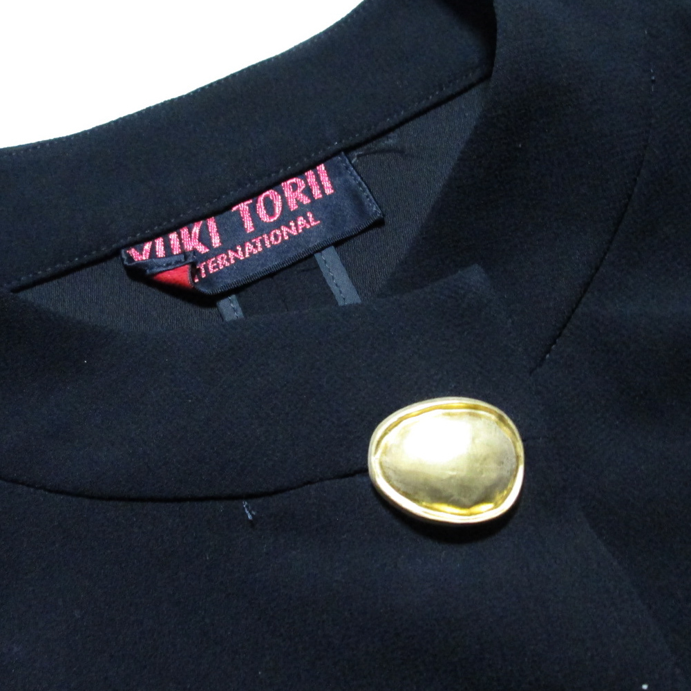 Vintage YUKI TORII　ヴィンテージ ユキトリイ　「9」 袖シースルージャケット 132271-q_画像4