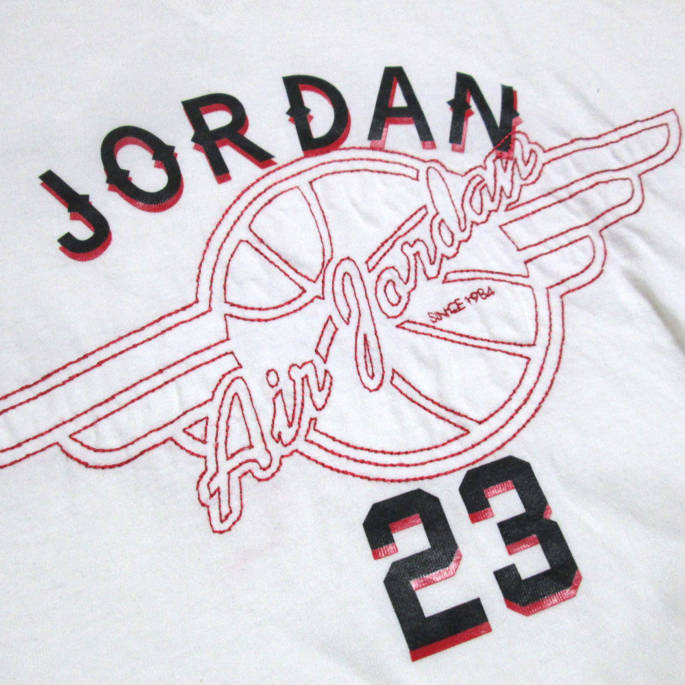 Vintage NIKE AIR JORDAN ヴィンテージ ナイキ エアジョーダン 「XL」 ウイングマークTシャツ 127570_画像4