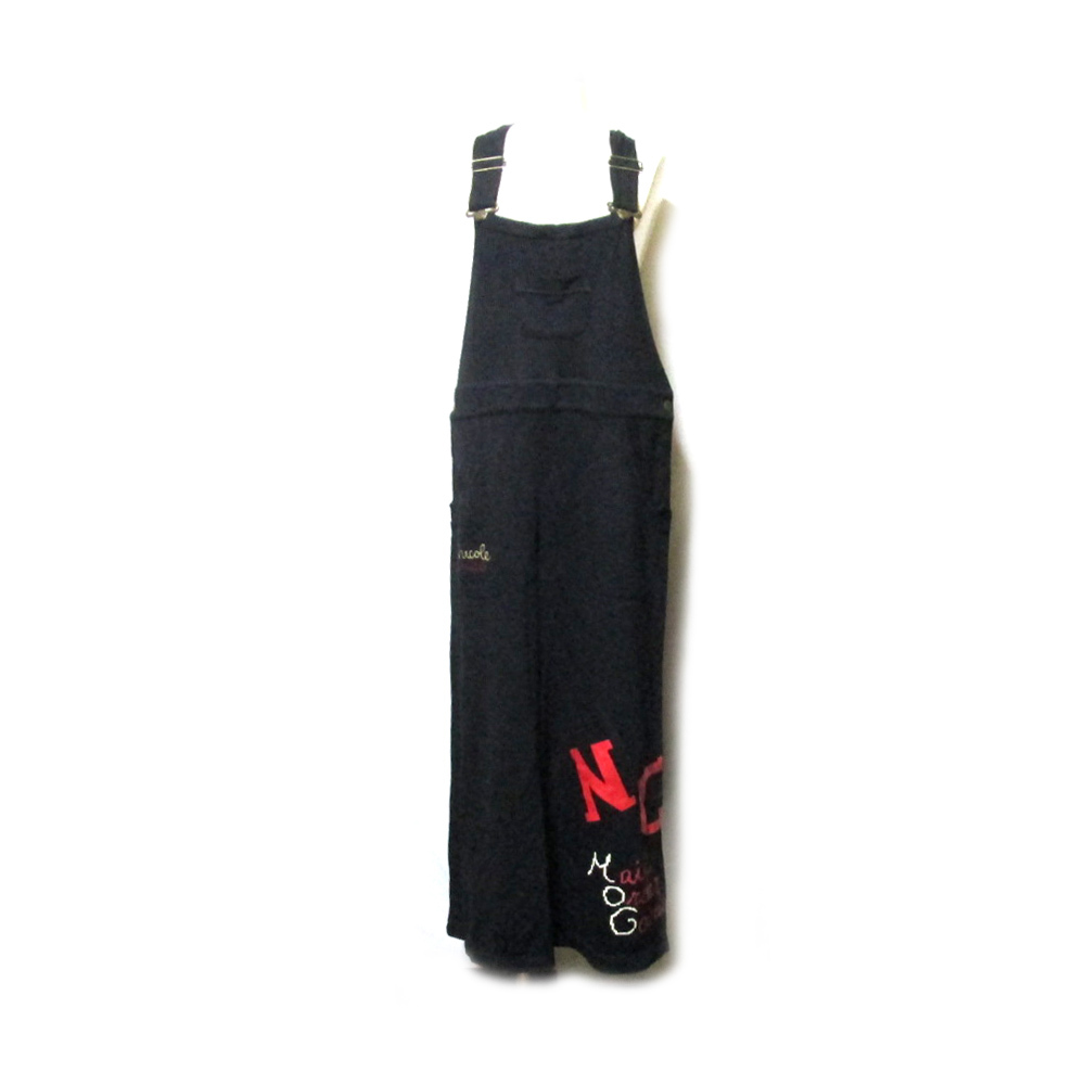 Vintage NICOLE　ヴィンテージ ニコル　「LL」 ワイドジャンパースカート 127305-q