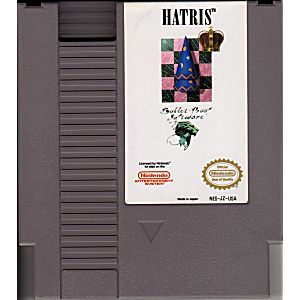 ★送料無料★北米版 ファミコン Hatris NES ハットリス パズルゲーム