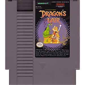 ★送料無料★北米版 ファミコン Dragon Lair NES ドラゴンズレア