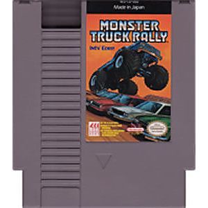 ★送料無料★北米版 ファミコン Monster Truck Rally NES オフロード レーシング