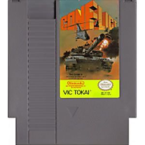 ★送料無料★北米版 ファミコン Conflict NES コンフリクト シューティング 戦争