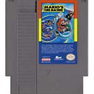 ★送料無料★北米版 ファミコン Mario's Time Machine NES マリオズ タイムマシーン