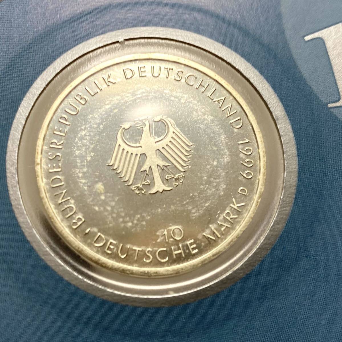 ☆NUMISBLATT　1/99　ドイツ　記念銀貨？　硬貨　10マルク　記念切手シート　50Jahre　1949-1999_画像9