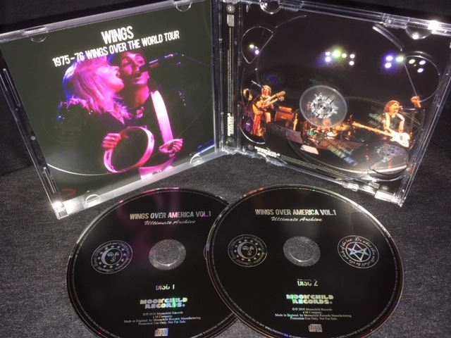 Moon Child ★ Wings -「Wings Over America Vol.1 & Vol.2」2タイトルセット！プレス4CD_画像3