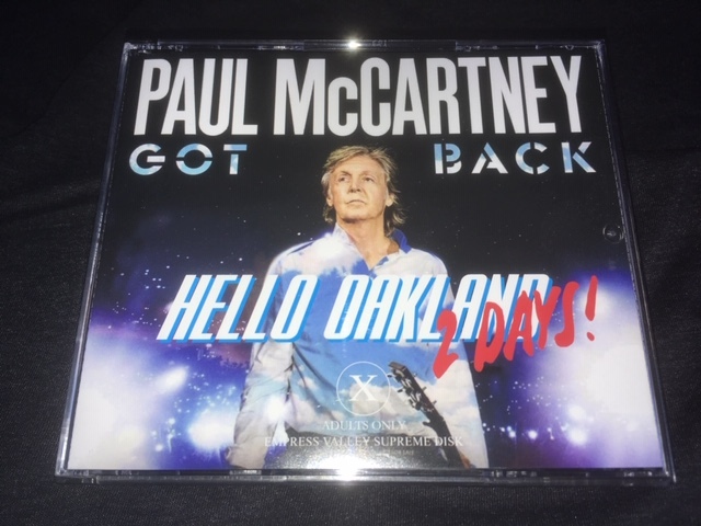 新作！Empress Valley ★ Paul McCartney - ハロー・オークランド・2デイズ「Hello Oakland 2 Days」最新ツアー・アイテム！プレス4CD_画像1