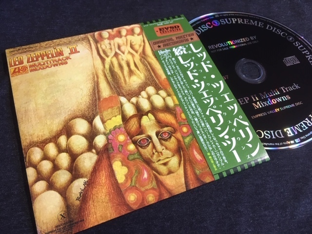 Empress Valley ★ Led Zeppelin - 続レッド・ツェッペリン「Led Zeppelin II Multitrack Mixdowns」プレス1CDペーパースリーブ_画像3