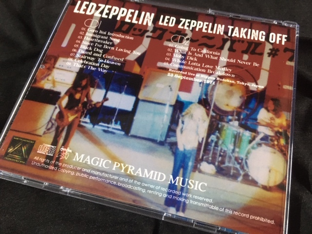 Magic Pyramid Music ★ Led Zeppelin -「Taking Off」プレス2CD_画像3