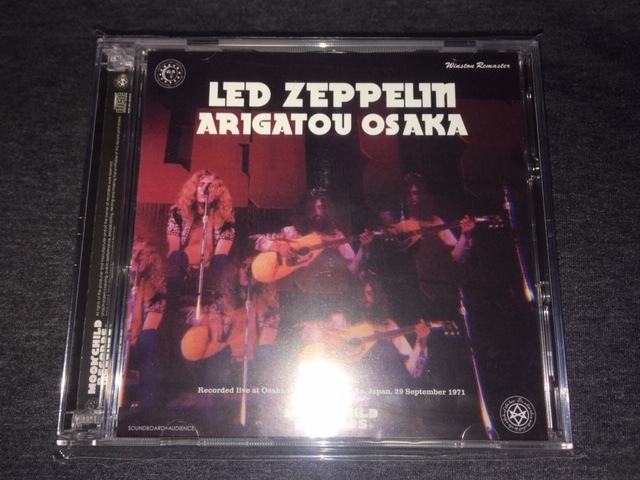 Moon Child ★ Led Zeppelin -「Arigatou Osaka」Winston Remaster プレス3CD_画像1