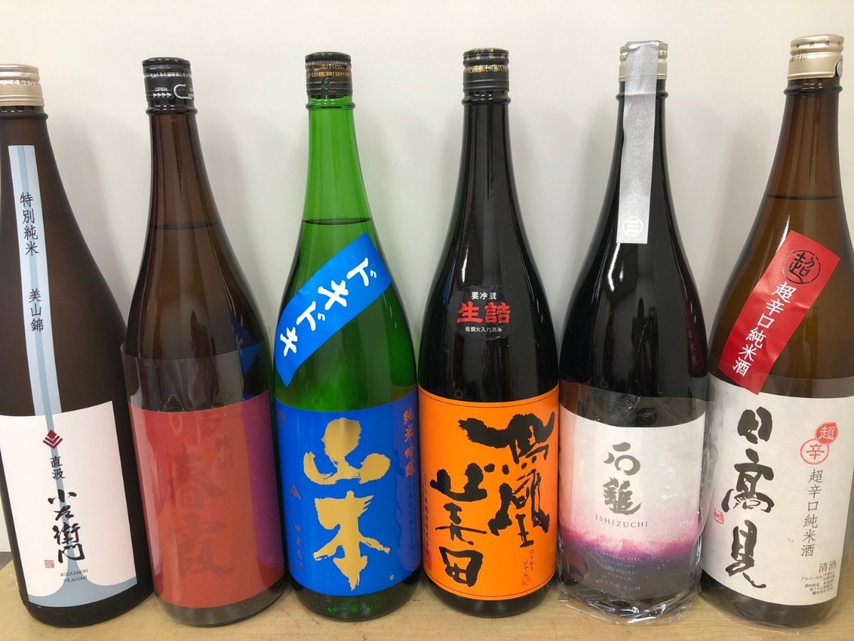 日本酒一升瓶6セット 12