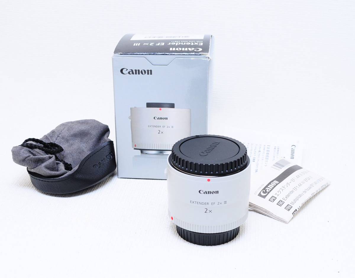 買い物 サンフラワーCanon エクステンダー EF2X III trumbullcampbell.com