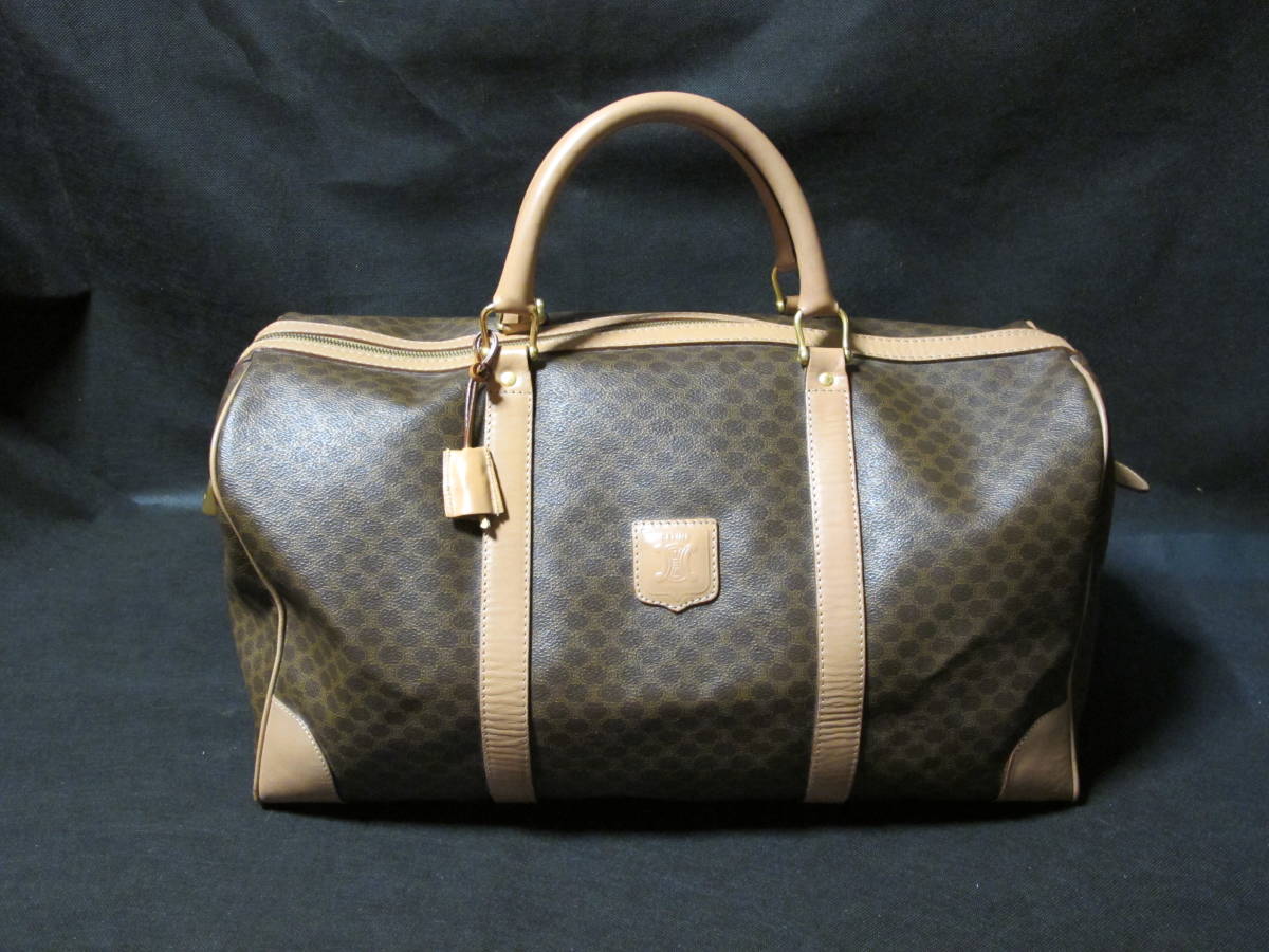 Yahoo!オークション - CELINE ボストンバッグ PVC マカダム Yahoo!オークション - CELINE ボストンバッグ PVC マカダム