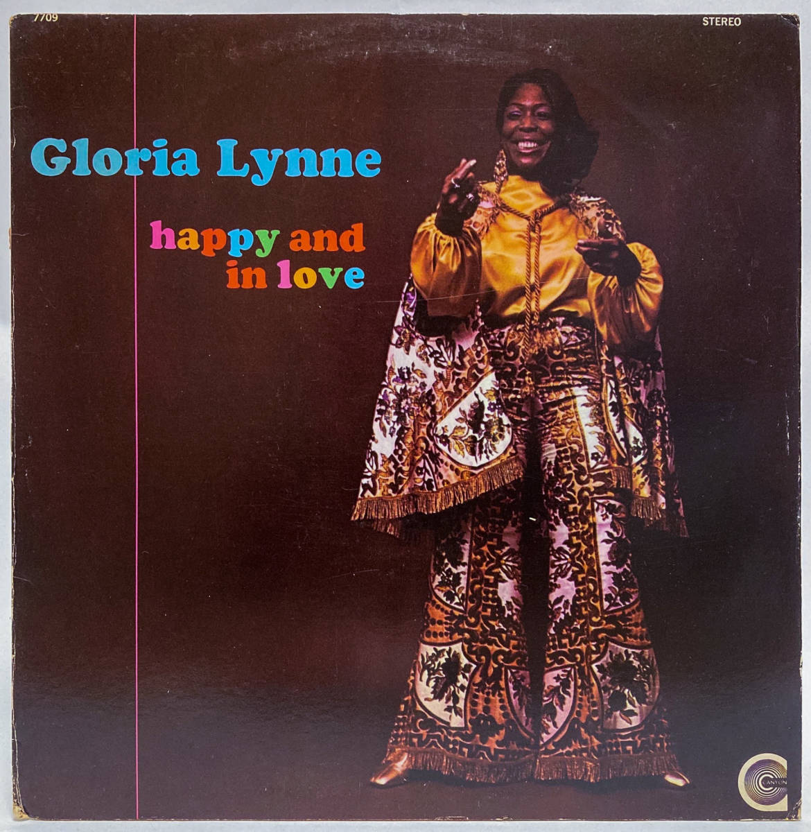 [LP] '70米Orig / Gloria Lynne / Happy And In Love / Canyon Records / LP-7709 / Soul_画像1