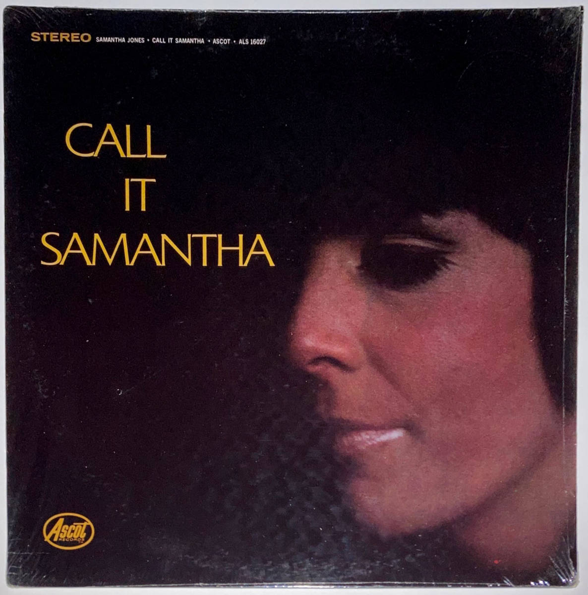[LP] '68米Orig / Samantha Jones / Call It Samantha / ASCOT / AS 16027 / シュリンク_画像1