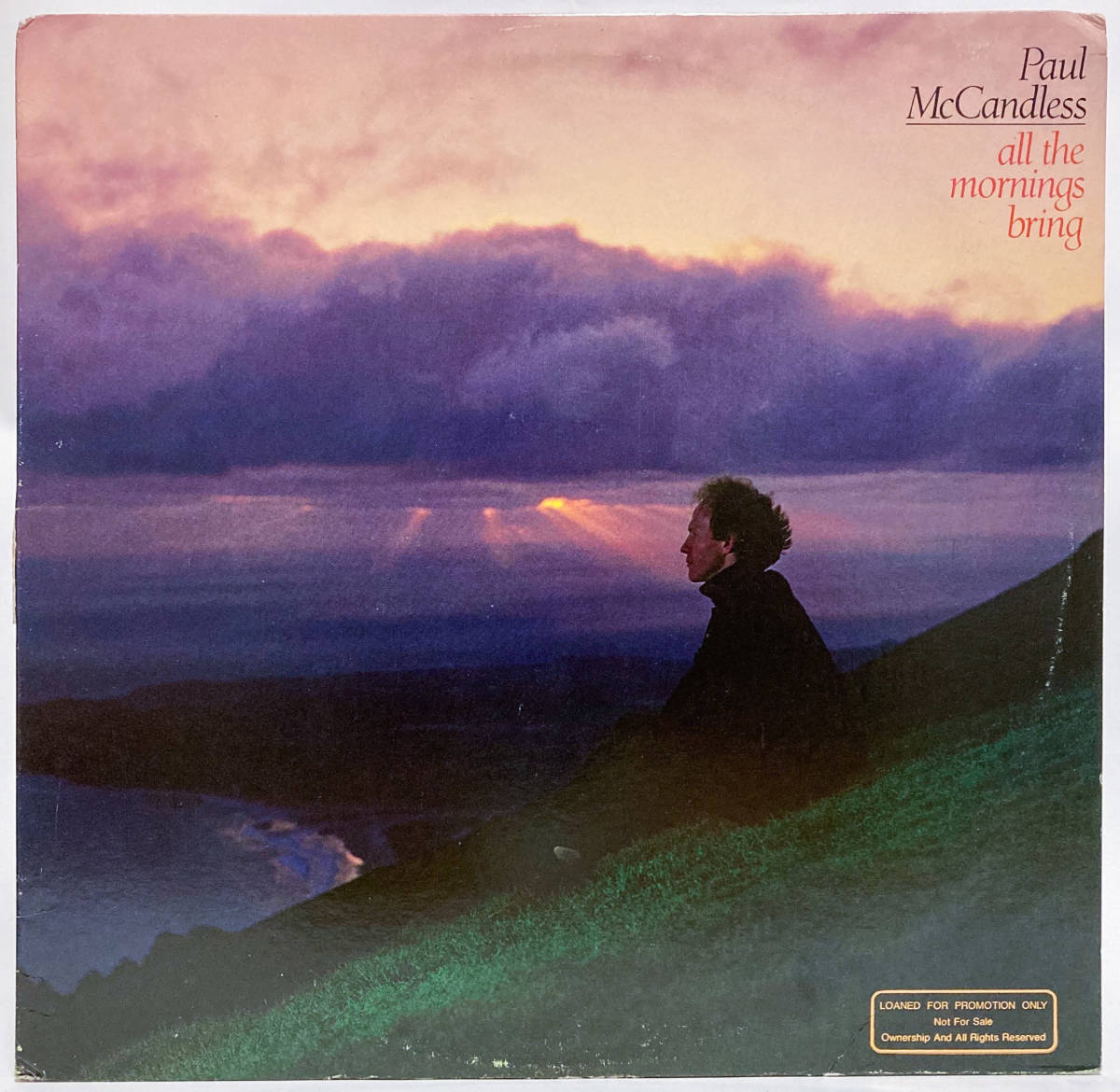 [LP] '79米Promo / Paul McCandless / All The Mornings Bring / Elektra / 6.00E-196 / Contemporary Jazz_画像1