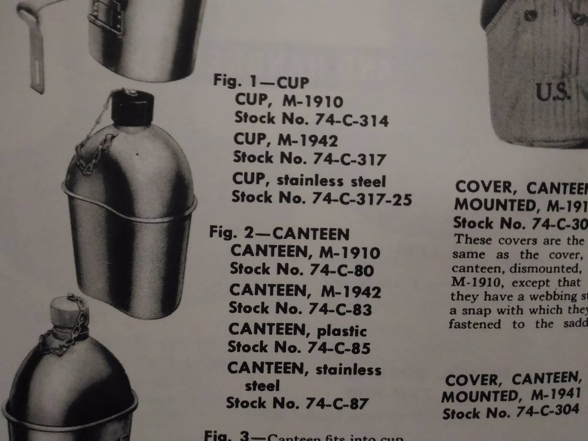 WW2 米軍 キャンティーン 水筒 キャップ 1943年以降の樹脂製キャップ コルク付き_画像4