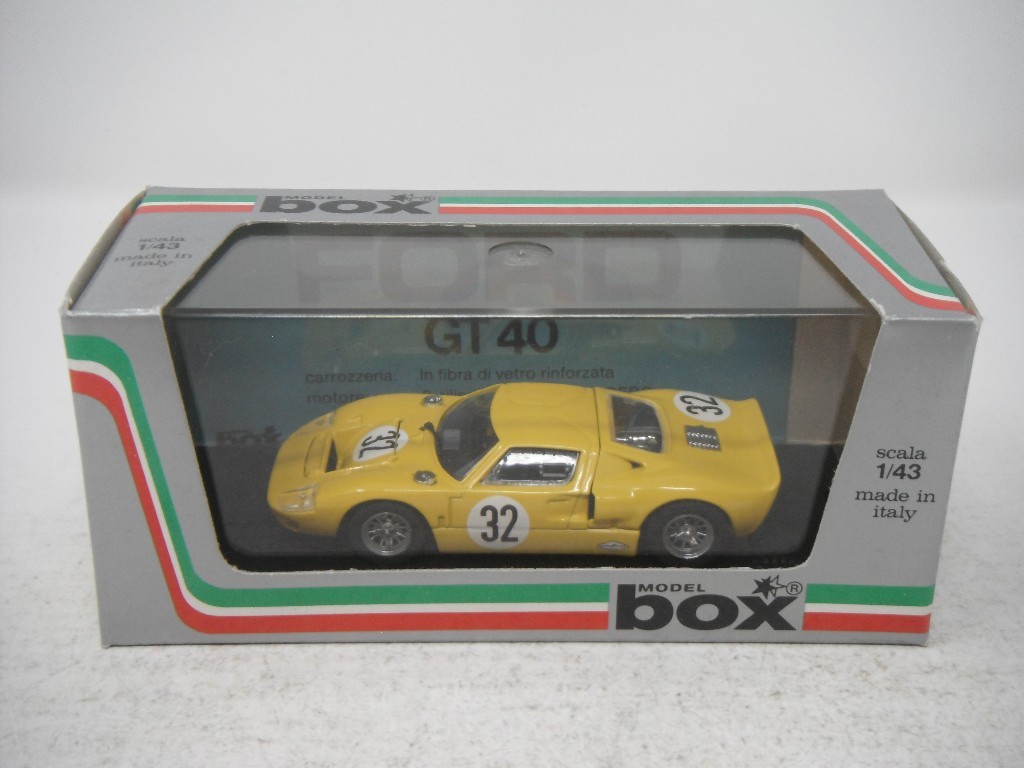 ■ BOX MODELボックス モデル『1/43 Ford GT 40 #32 フォード レーシングミニカー』_画像7