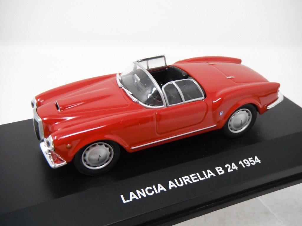 ■ EG(EDISON GIOCATTOLI) 1/43 LANCIA AURELIA B 24 1954 赤 ランチャ アウレリア ミニカー。レア。正規販売代理ミツワモデル_画像6