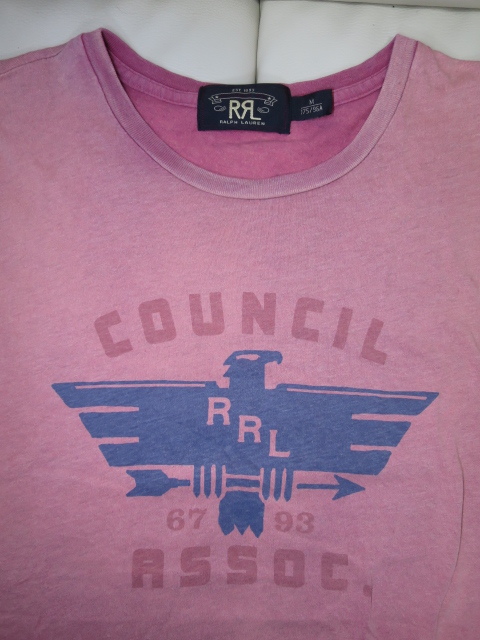 RRL ダブルアールエル サンダーバード Tシャツ M 175cm RRL ダブルアールエル サンダーバード Tシャツ M 175cm
